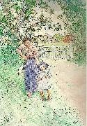 Carl Larsson halsa vackert panfarbror Spain oil painting artist